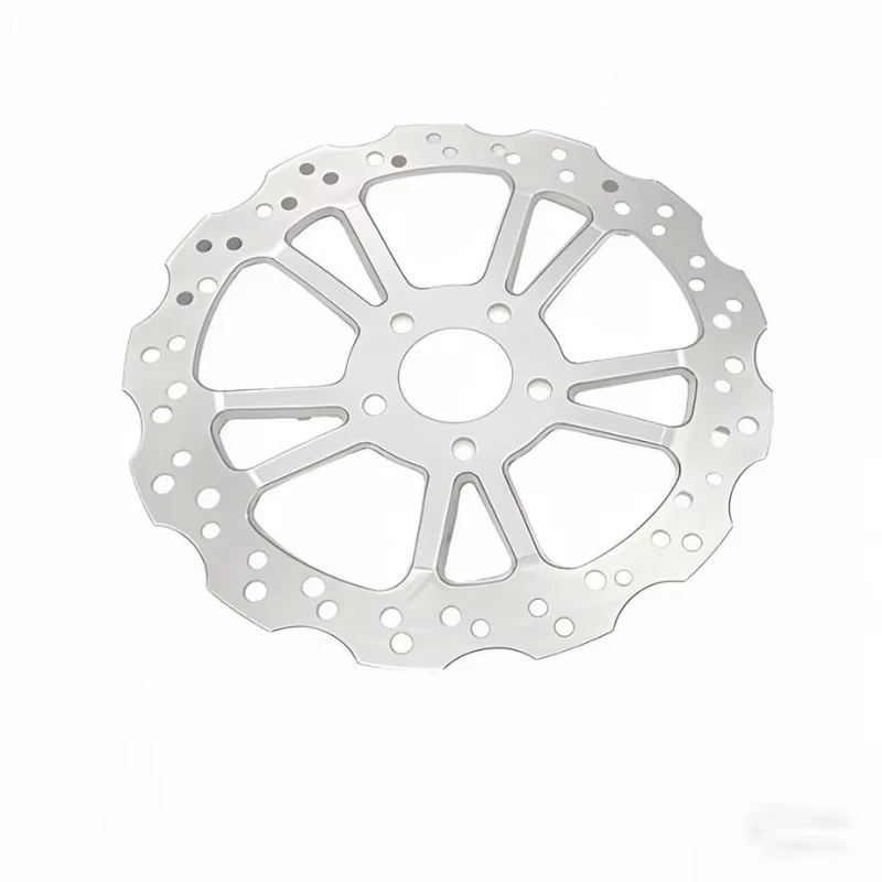 STLF مخصصة قطع غيار الدراجات النارية دراجة نارية تعديل أجزاء CNC القرص مكبح قرصي قرص فرامل أمامي #1