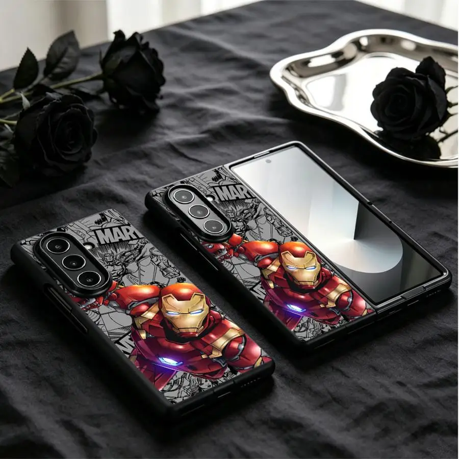 Cool LronMan Case for Samsung Galaxy ZFold Wide Z Fold 8 Z Fold8 Wide ZFold8 Phone Cover