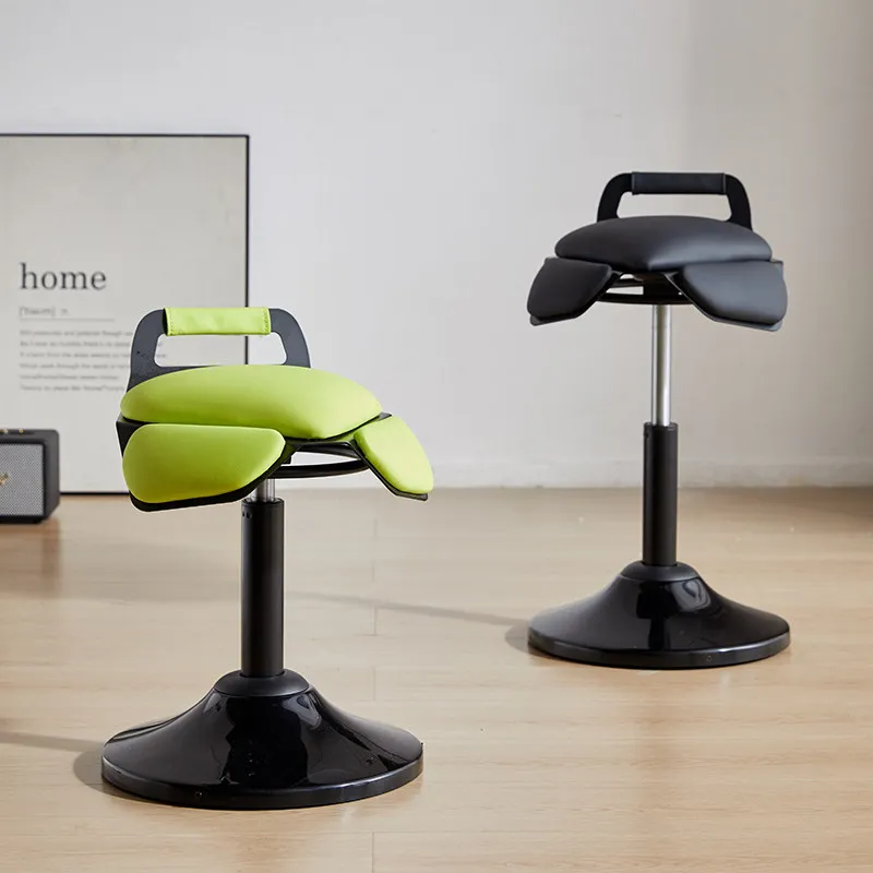 

Зеленые барные стулья в итальянском стиле, вращающиеся, регулируемые, минималистичные, прочные кухонные стулья, эргономичные стулья для столовой, элитная мебель