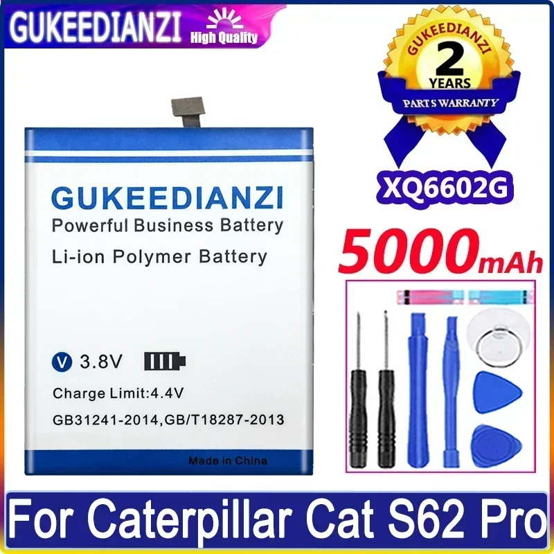 5000mAh For Caterpillar Cat s62, S62 Pro Mobile Phone Batteries Replacement Smartphone Portable Battery