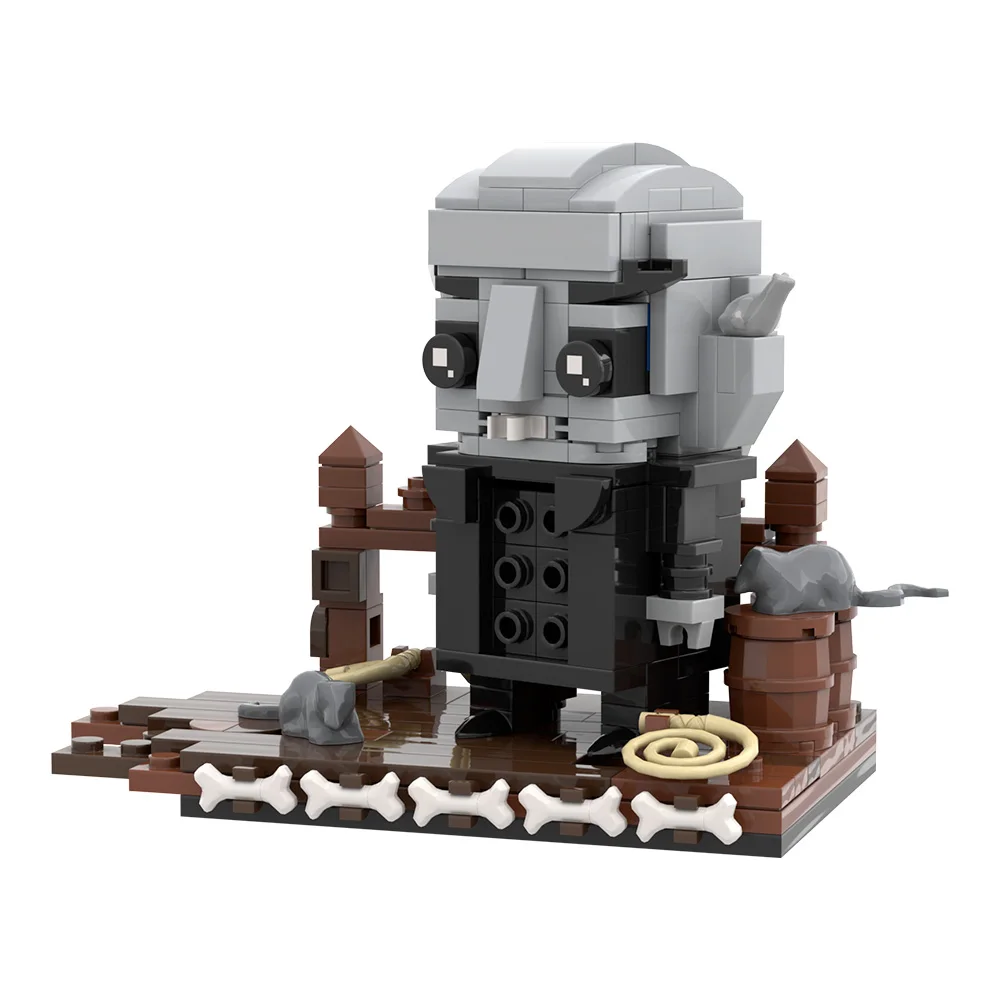 ゴブリックス MOC ホラーシリーズ ノスフェラトゥーズ ブリックヘッドズ 組み立てブロック モデル 映画キャラクター ブロック 組み立て玩具 子供向けギフト