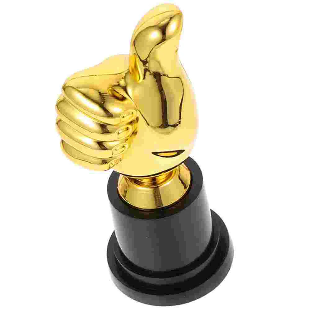 

Kids Trophy Awesome Gift Plastic Toy Statue Kindergarten Competition Staff Mini Trophies