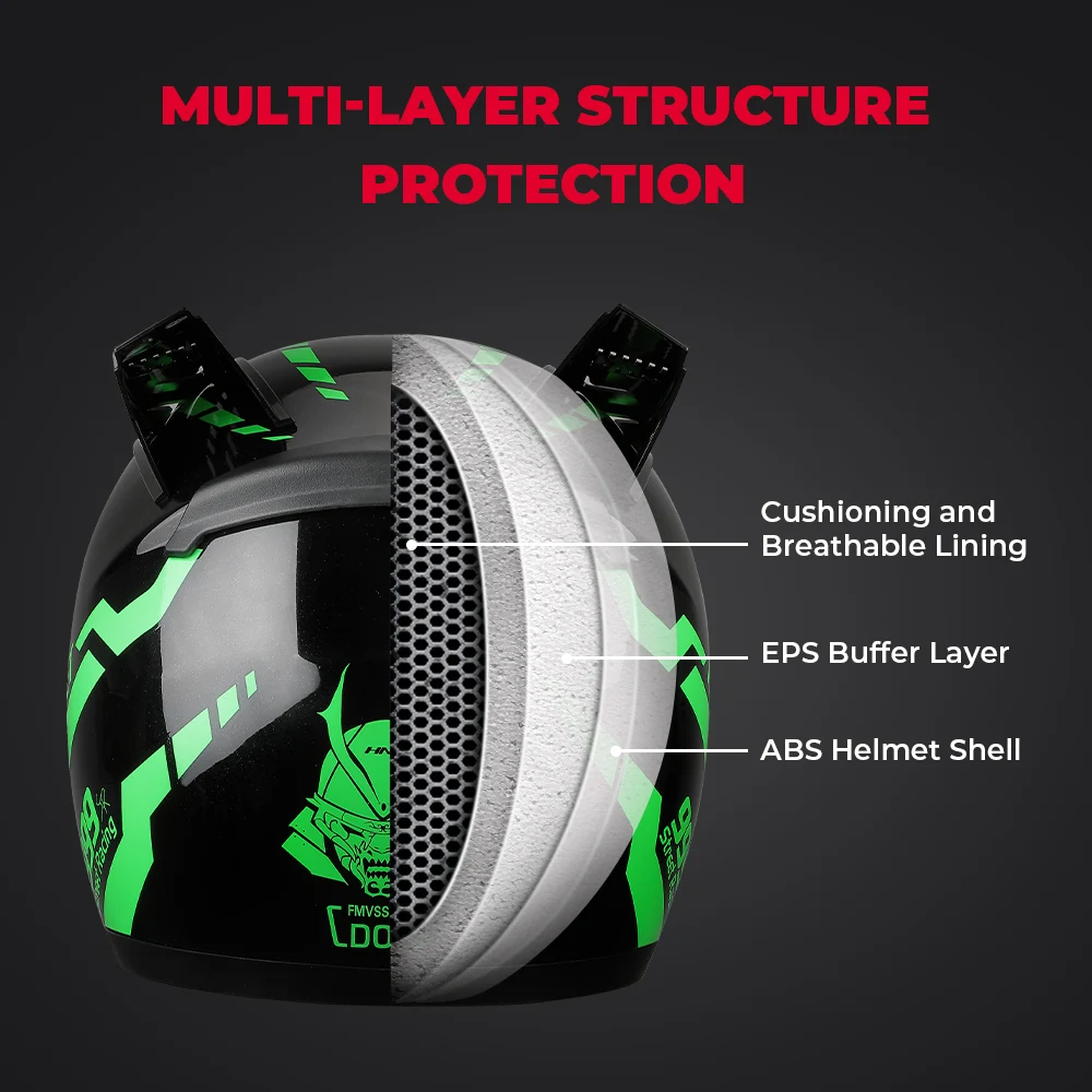 Cat Ear Motorcycle Helmet For Women Full Face Motocross Motorbike Men's Moto Helmet Breathable DOT Certification Girlfriend Gift