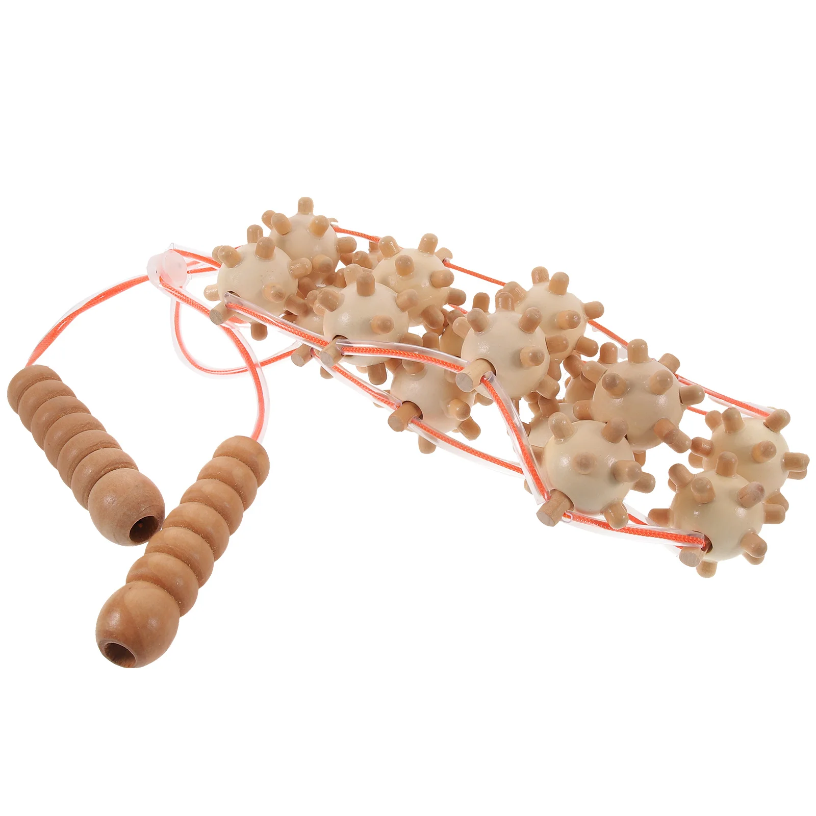 

Wooden Massage Roller For Back Muscle Portable Handheld Massager Stick Relieve Fatigue Stretch Body At Home Gym Travel