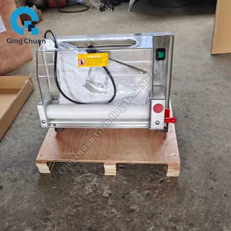 Dough Press Machine Two Manual Electric Models Semi Automatic Pizza Maker Desktop Pizza Dough Forming Machine