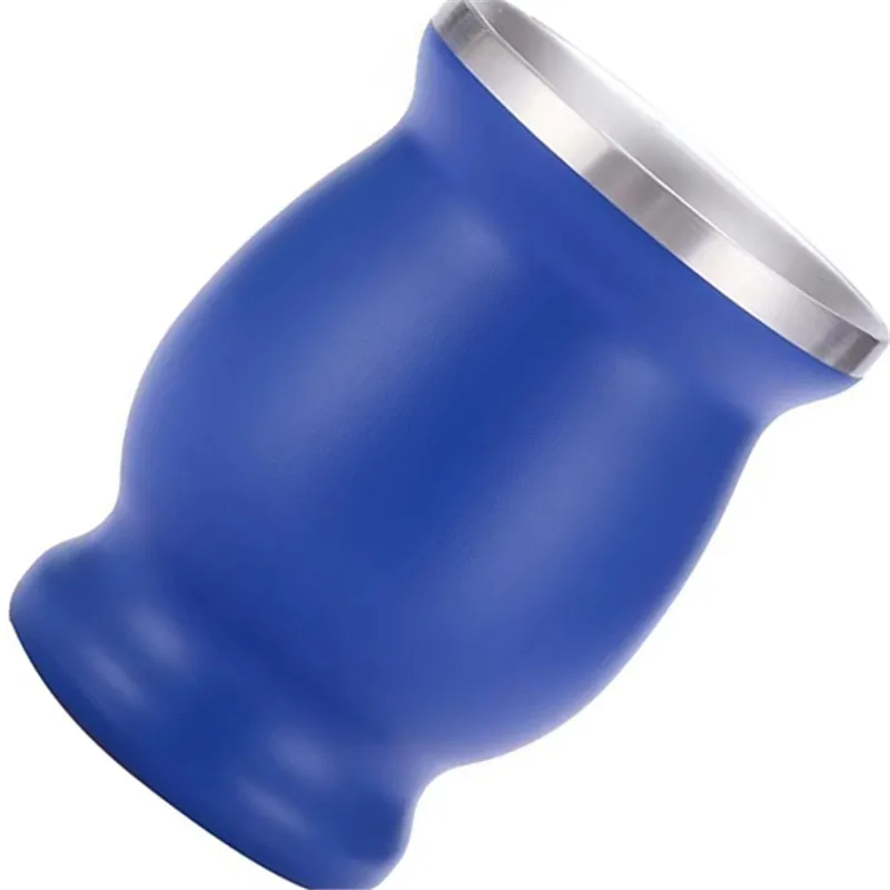 Juego de Mate de Acero Inoxidable de Doble Pared con Bombilla, Taza de Mate Argentino y Colador, Incluido para una Experiencia Perfecta