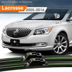 2pcs For Buick Lacrosse 2005-2016 Front Windshield Wiper Blades 2006 2007 2008 2010 2011 2012 2015 Windscreen Window Accessories