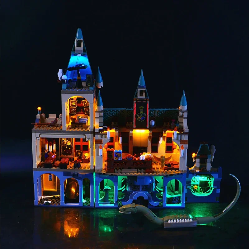 Zestaw oświetlenia LED RC DIY do zestawu klocków LEGO 76389 komora sekretów (tylko światło LED, bez modelu klocków)