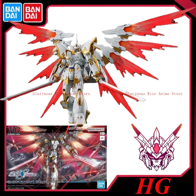 

Bandai In Stock HG 1/144 Original Box GUNDAM BLACK KNIGHT SQUAD A Aninm figurine to assemble complete model toy gifts for