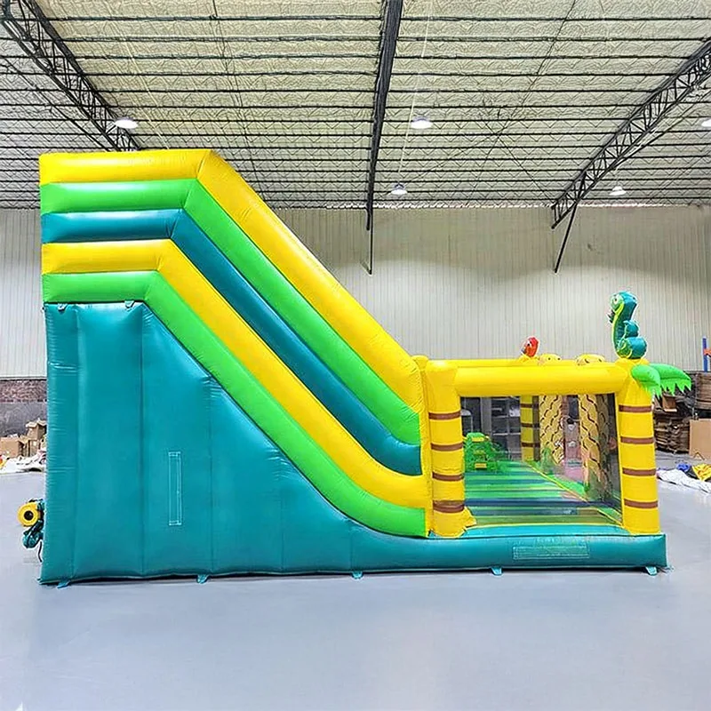 Parque infantil inflable de jungla, castillo inflable para saltar al aire libre, bóveda para fiesta de cumpleaños, parque inflable, parque infantil
