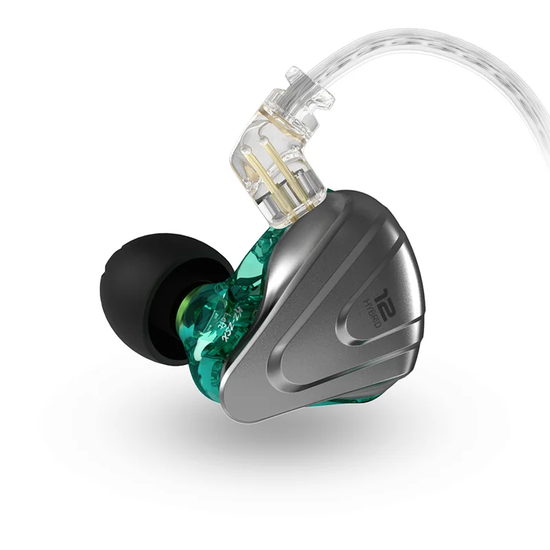 KZ ZSX 1DD+5BA Terminator Hybrid In-ear Earphones HIFI Metal