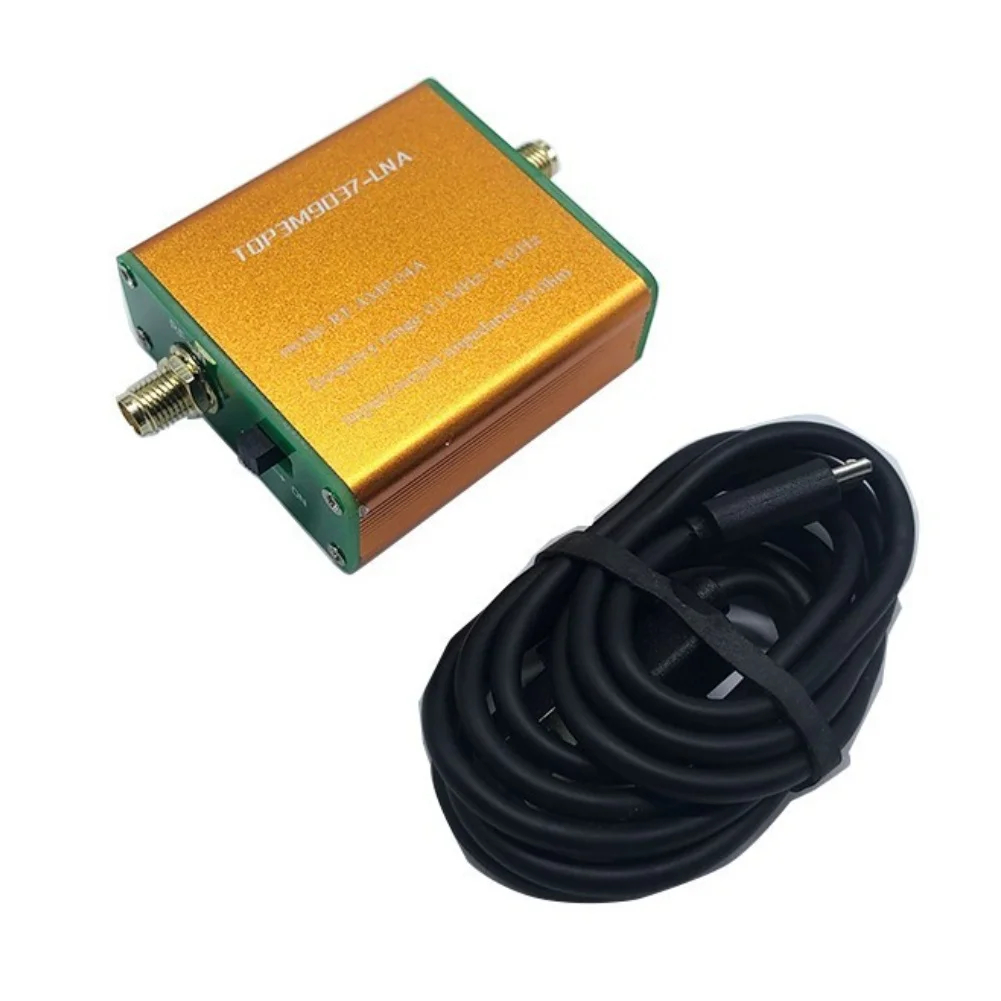 100kHz-6GHz Full Band Radio Low Noise 0.4dB High Linearity Booster With For SMA Female Connector For RF Testing