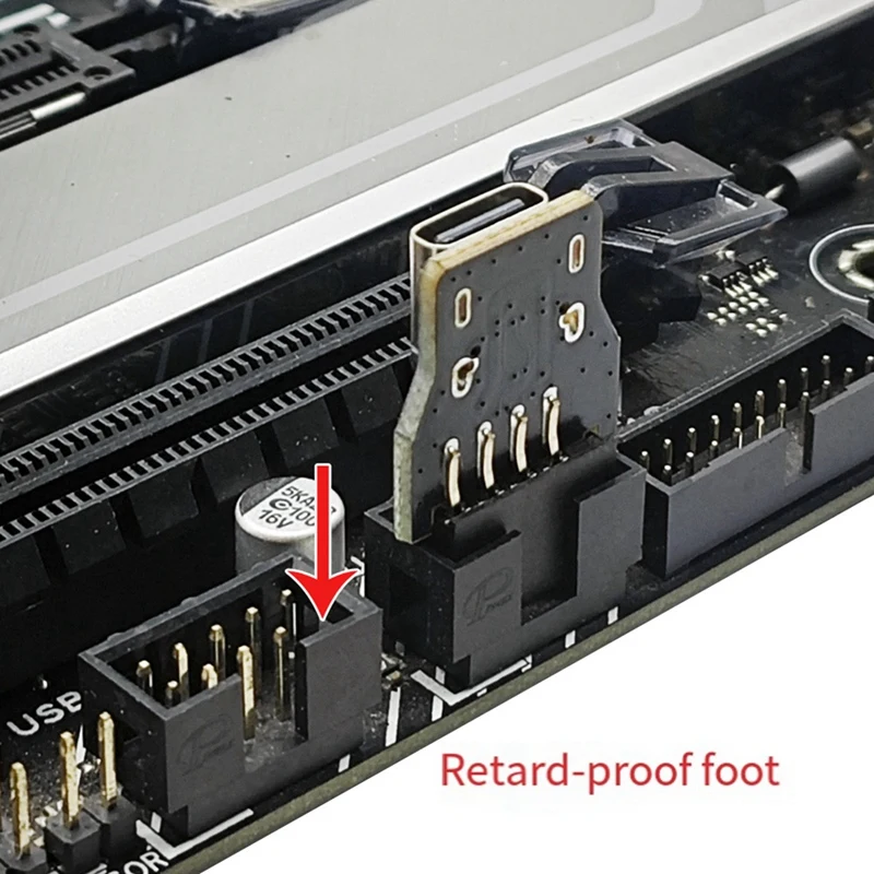 Top-Expansion Card Module USB2.0 Adapter 20 To 9 Pin Expansion Card