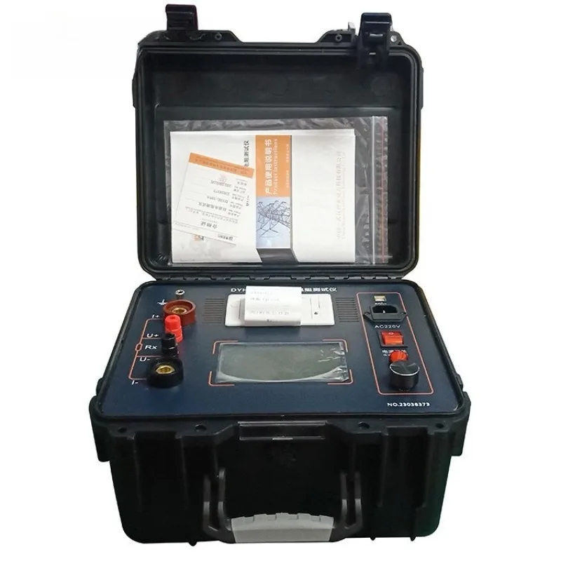 Professional Switch Contact Resistance Tester Circuit Breaker Conductive Loop Resistance Meter High Precision Micro Ohm