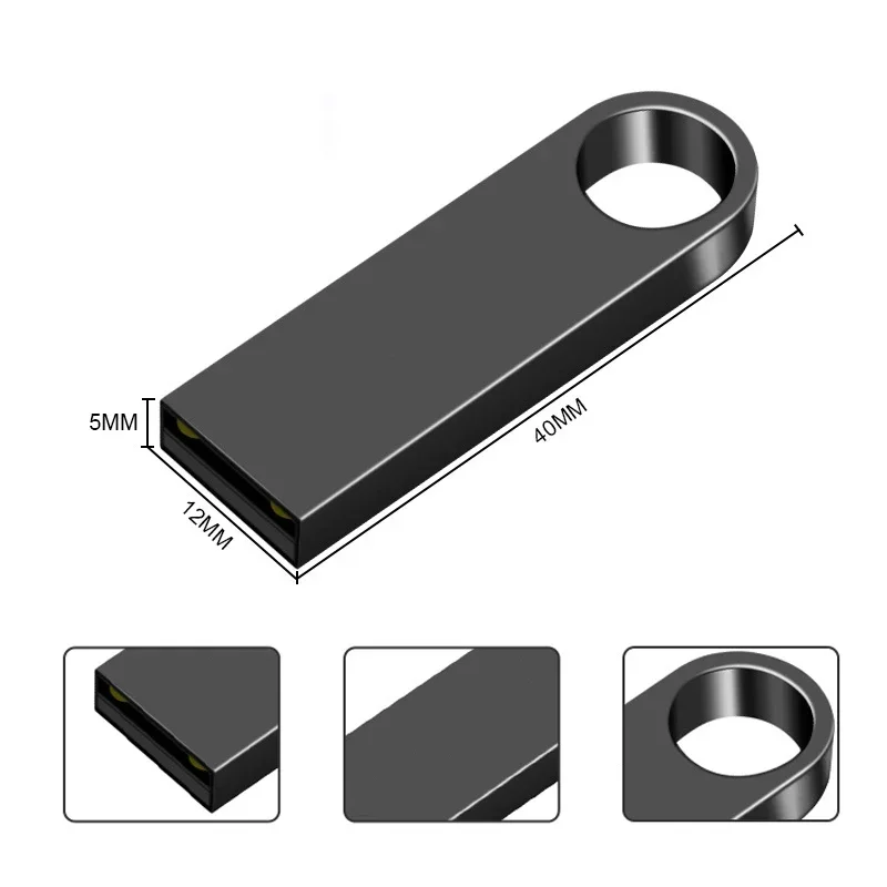 محرك فلاش USB معدني عالي السرعة ، محرك قلم ، عصا ذاكرة ، 4 جيجابايت ، 8 جيجابايت ، 16 جيجابايت ، 32 جيجابايت ، 64 جيجابايت ، GB ، GB ، GB ، هدية إبداعية