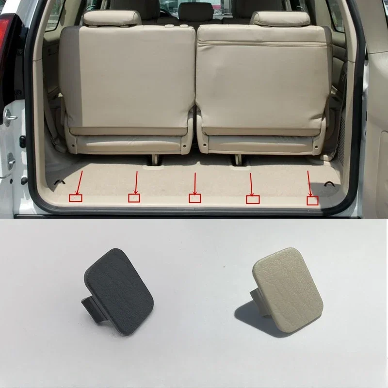 58649-60010 Genuine Tailgate Carpet Trim Strip Screw Cover for Toyota Prado LC120 2003 2004 2005 2006 2007 2008 2009 Auto Parts
