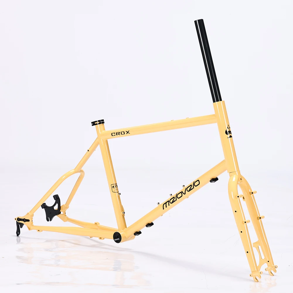 CROX 20 Inch Chrome Molybdenum Steel Gravel Bike Frame Road