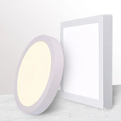 9W 15W 25W 30W Round Led Panel Light Surface Mounted leds Downlight ceiling down 85-265V lampada led lamp with LED Driver