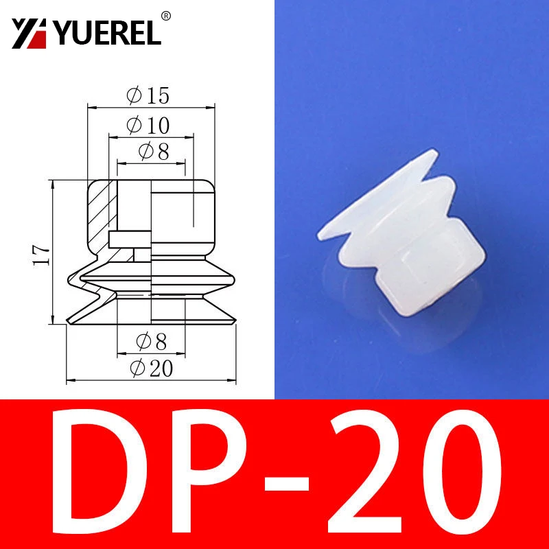 DP-6/10/12/15/20/30/40/50/60 Injection Molding Robotic Arm Accessories Large Head Single Double Triple Layer Vacuum Suction Cup