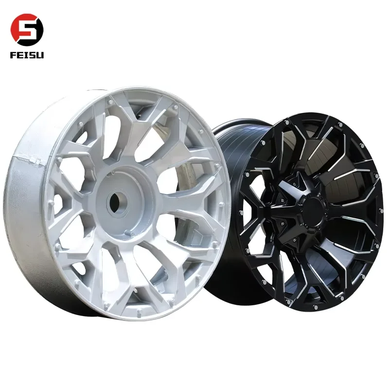 20inch Carwheels 4X4 Offroad SUV Rims Mags Passenger Popular Shape Hotsale Design Rim Rines Aftermarket Alloy  Wheels 5/6 Holes