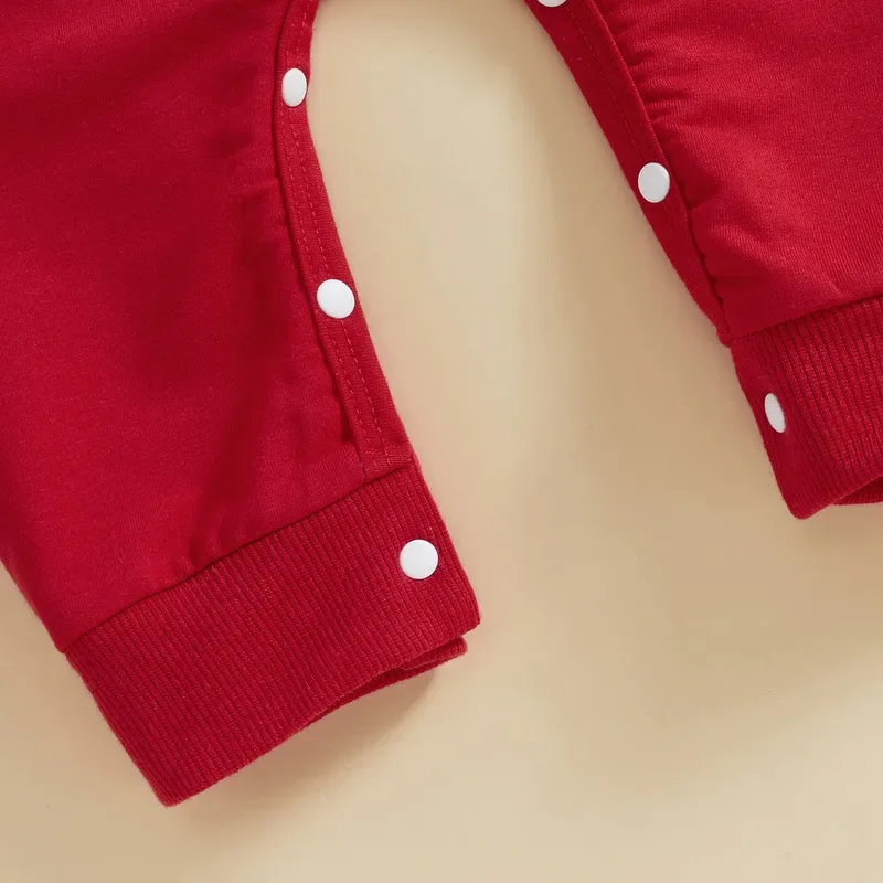 0 to 12 Months Baby Girl Boy Christmas Romper Casual Santa Claus Long Sleeve Jumpsuit for Newborn Autumn Clothes