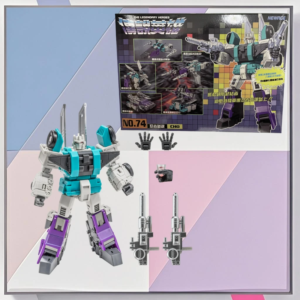 

[In Stock Now] Newage Na H74 Cho Sixshot G1 Toy Action Figures with Box