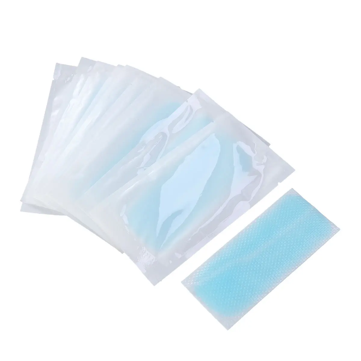 

10Pcs Cooling Fast Cooling Forehead Strips Relieve Headache Toothache Fatigue Drowsiness Refreshing Sunstroke Relief