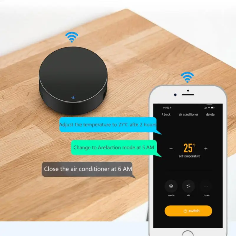 투야 와이파이 스마트 IR 리모컨 스마트 라이프 앱, TV DVD AUD AC 원격 교체, 알렉사 구글 홈 스마트 홈 자동화 작동