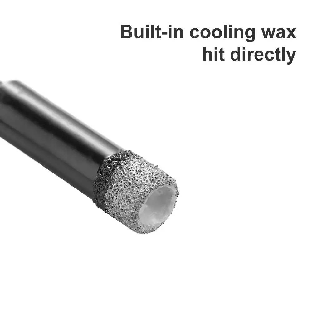 

Сверло для плитки с шестигранным хвостовиком 6-16 мм, алмазное, для сухого сверления мрамора, гранита, стекла