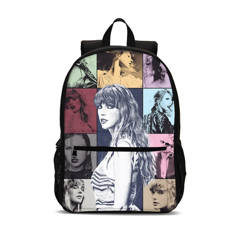 Swifts Cartoon Prints School Bag for Primary Backpack Large Anime School Bags for Boy Girl,Durable Kid Bag T-taylors