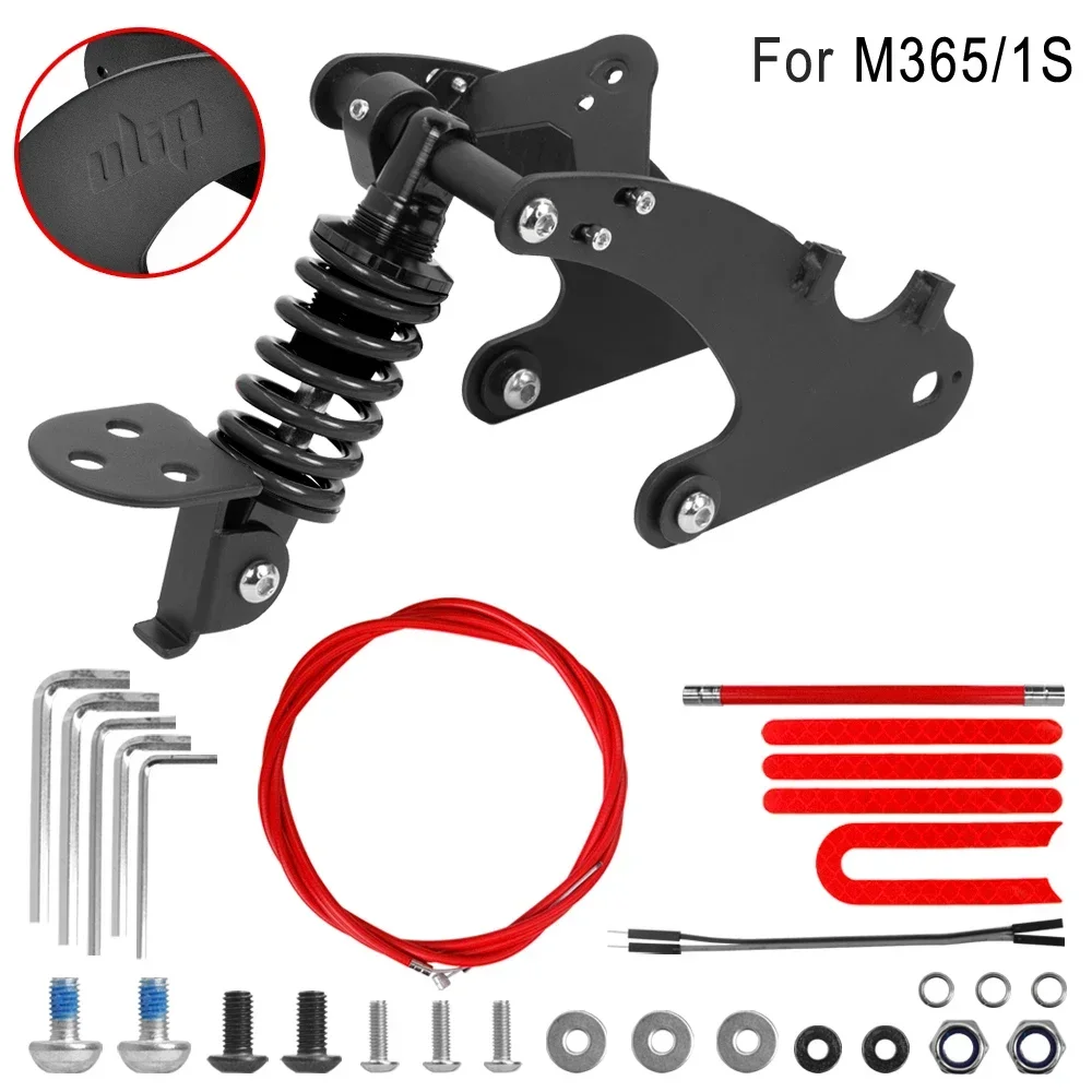 Modifited Electric Scooter Shock Absorption Rear Shock Absorber for Xiaomi M365/1S Kickscooter Suspension Fork Kit Parts