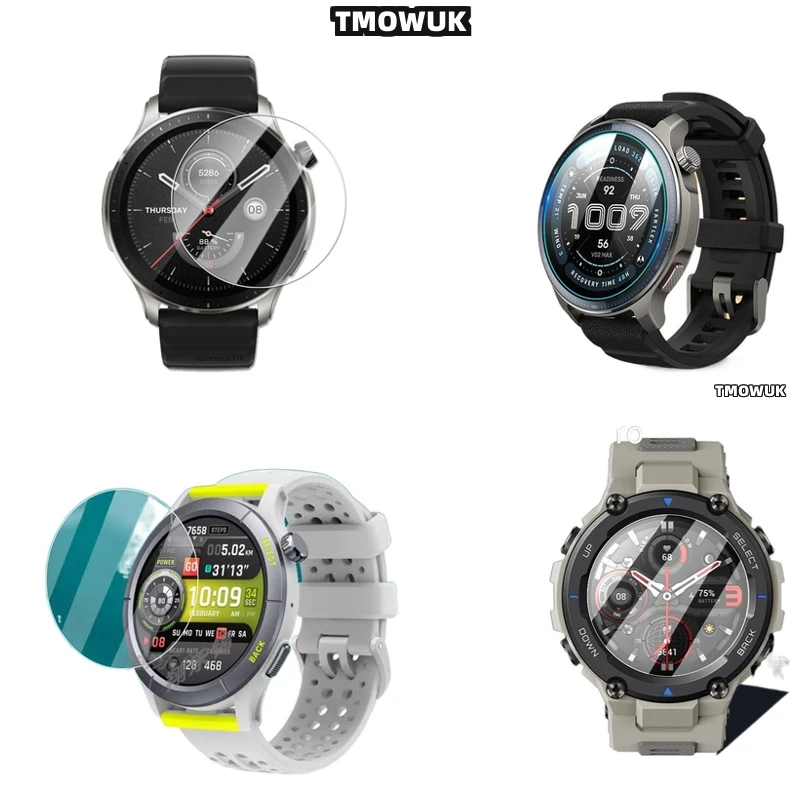 

For Amazfit GTR Cheetah Pro Balance 2 Falcon - 9H Anti - Scratch HD Tempered Glass Screen Protector