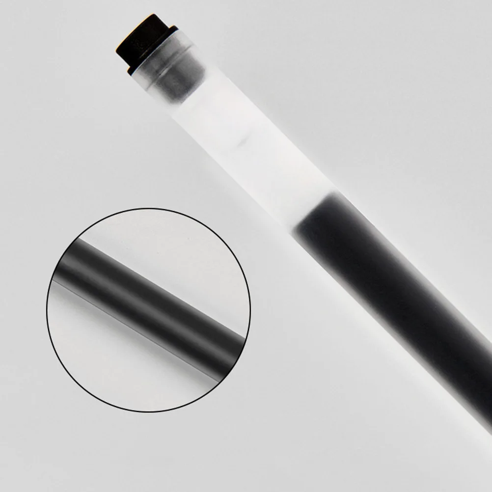

10Pcs Large Capacity Gel Ink Pens 0.5mm No Leak Smooth Writing Office School Supplies Black Gel Ink Pens Writing Pen