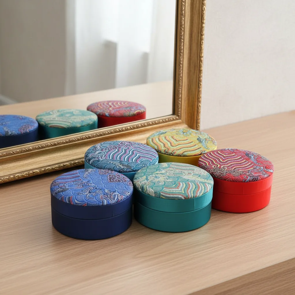 

Китайский культурный органайзер для хранения льняных ювелирных изделий, большая емкость, этническая шкатулка с кисточками для украшения рабочего стола в гостиной