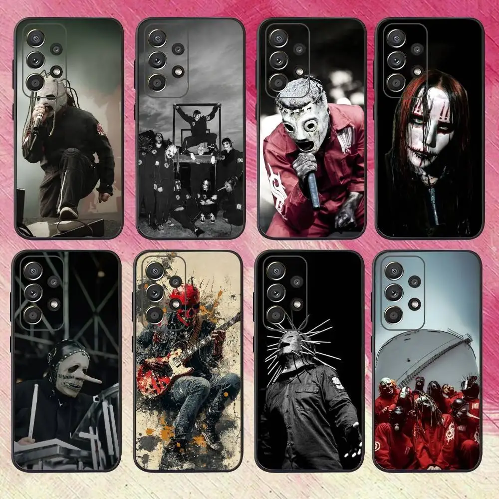 

Band Cool-S-SlipknotS-S Phone Case For Samsung S25,S24,S21,S22,S23,S30,Ultra,S20,Plus,Fe,Lite,Note,10,9,5G Black Cover