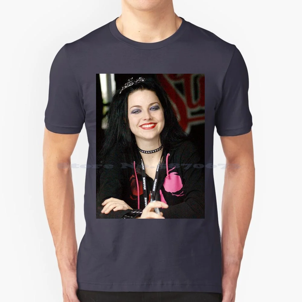 Amy Lee-Evanescence T Shirt 100% Cotton Tee Amy Lee Best Selling Trending 70s Trending 80s Trending 90s Trending 2022 Solo