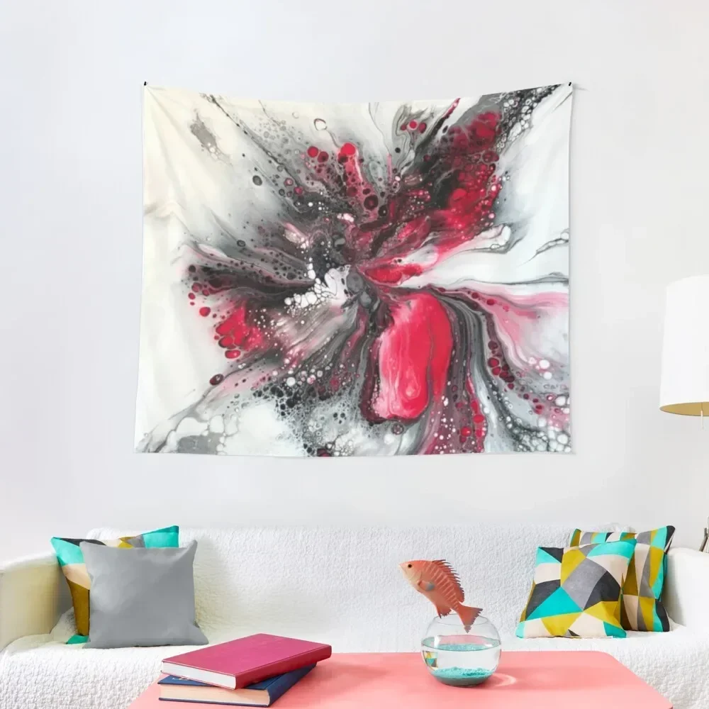 

Abstract CrimsonLily Tapestry Home Decorators Outdoor Decor Aesthetic Room Decor Bedroom Decoration Tapestry