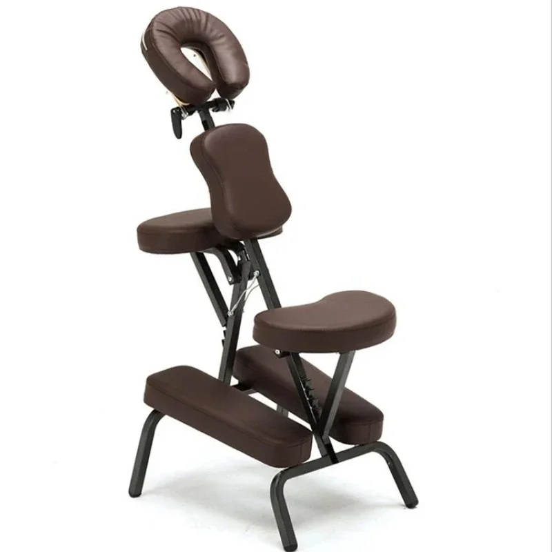 Folding portable tattoo health care massage chair,massage and scraping tattoo chair, reclining therapy stool Massage Tables Beds