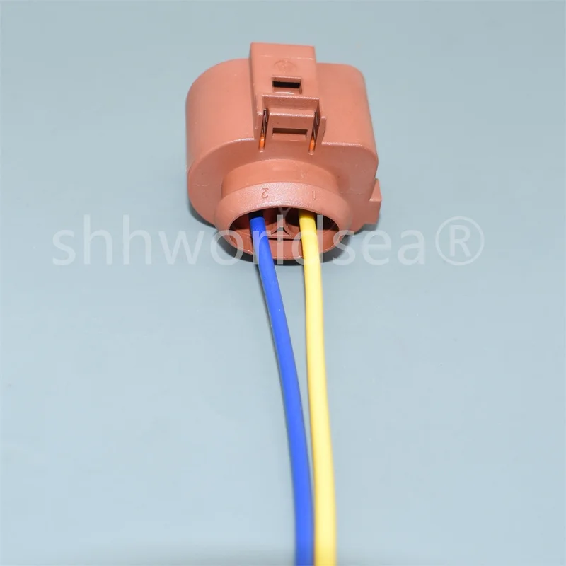 1Set 2 Pins 3B0973852A 3B0973752A Car Waterproof Connector For Audi Automotive Electronic Fan Electric Cable Socket With Wires