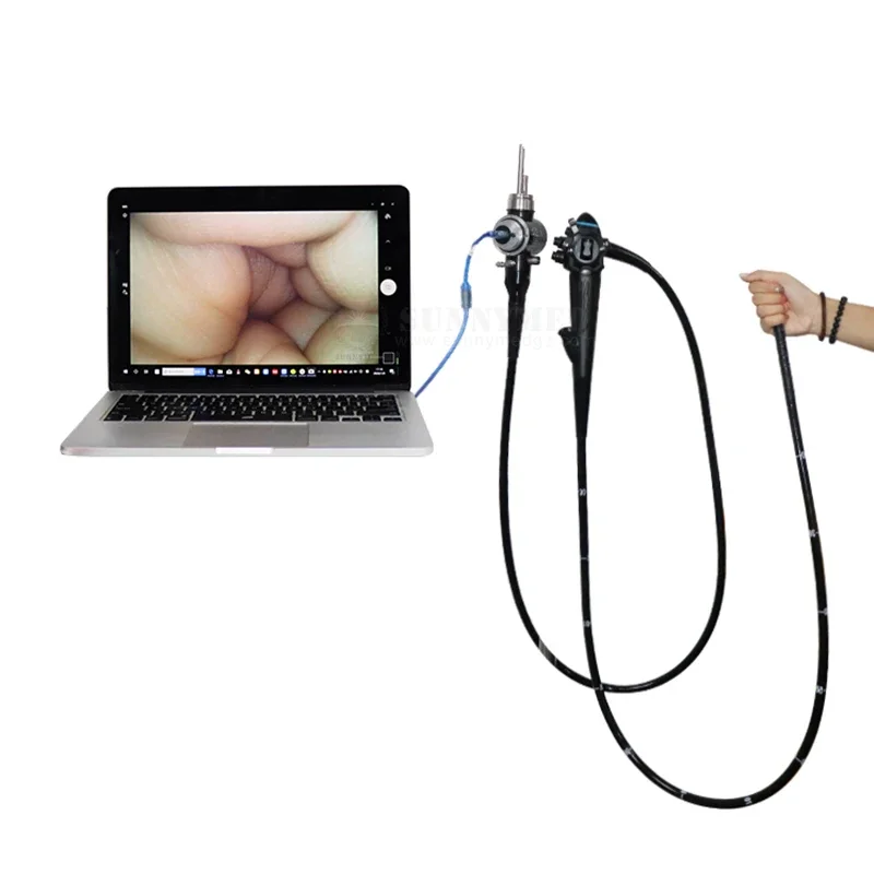 Sy-PC045 Système d'endoscopie Colonoscope vidéo professionnel avec source de lumière LED