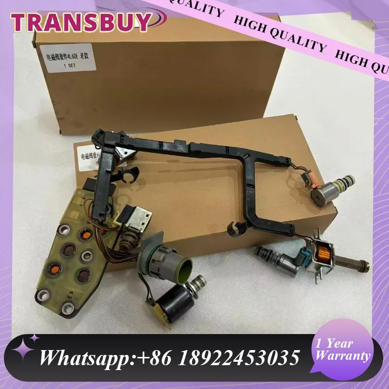 

Комплект соленоидов коробки передач Master EPC Shift TCC 3-2 PWM, костюм для GM Chevrolet GMC Saab 93-05 4L60E