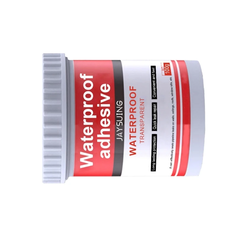 20CB Anti-Leak Glues Bathroom Tile Waterproof Adhesive Sealer Frees Brush Transparent Waterproof Insulating Sealant Glues