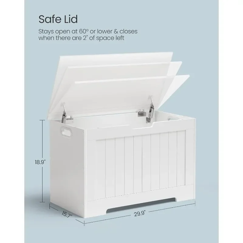 High Quality Storage Chest, Storage Bench, Entryway Bench With 2 Safety Hinges, Shoe Bench, Modern Style