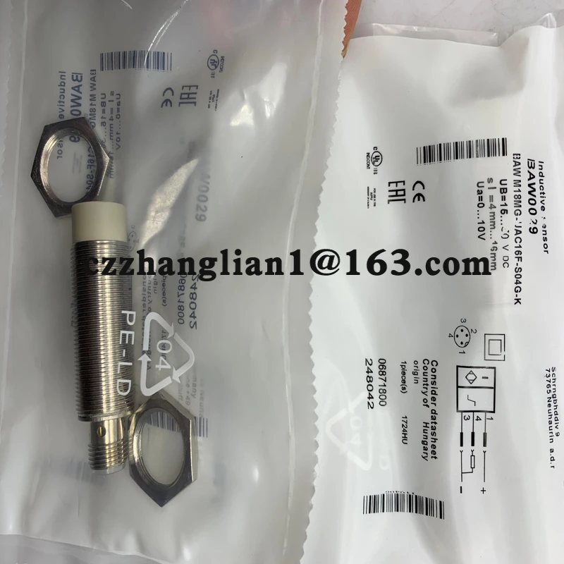 

100% brand new sensor BAW0029 BAW M18MG-UAC16F-S04G-K In stock