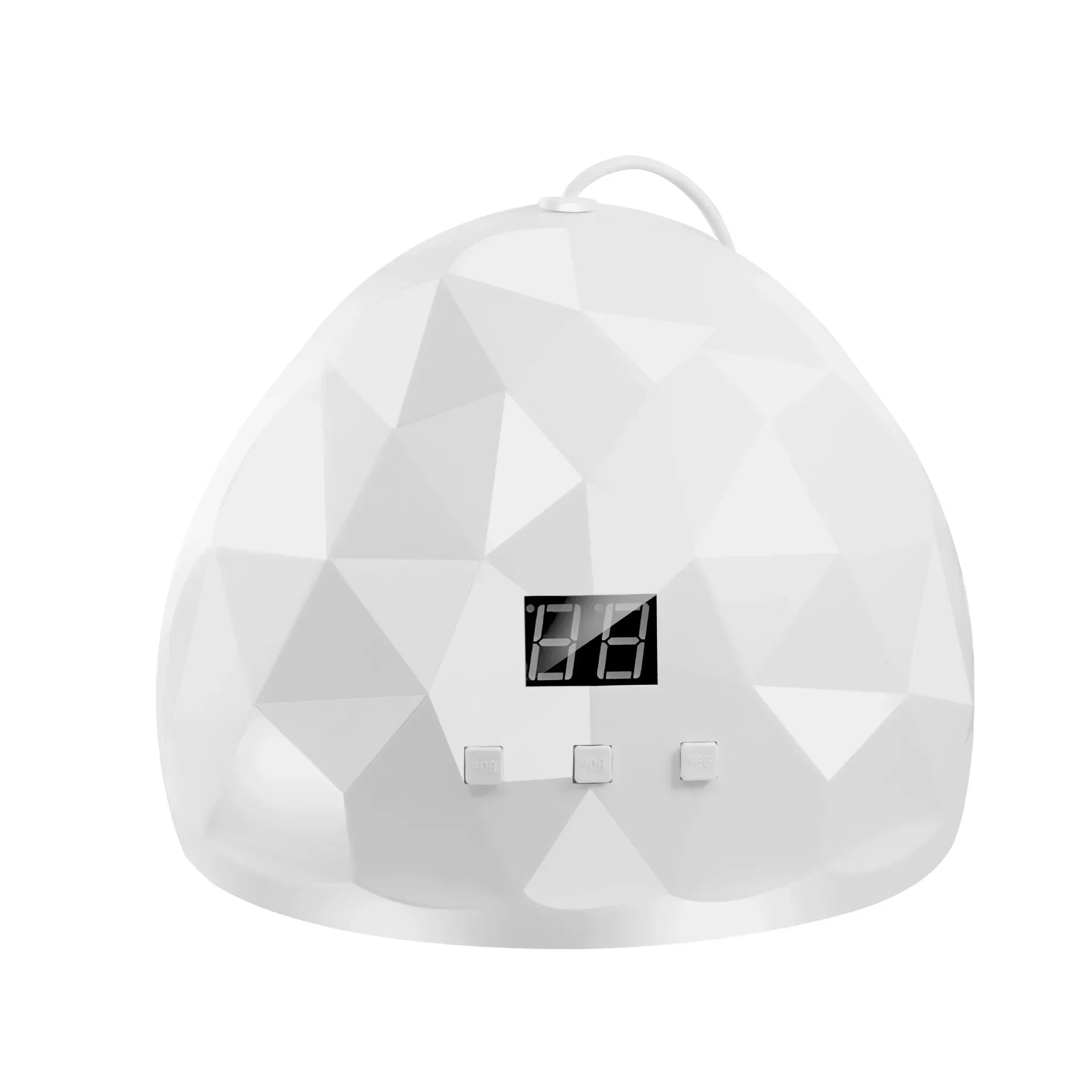 18 LED Auto Sensor 60s 80s 99s Nail Art Tool, nageldroger UV-nagellamp voor manicure, droge nageldrogende gel ijslaklamp