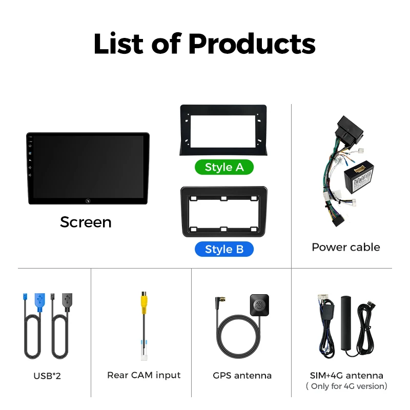 Ainavi Car Radio For Volkswagen VW Amarok Multivan T5 Wireless Carplay Android Auto Car Multimedia Player Car Stereo 2 Din HDMI image 2
