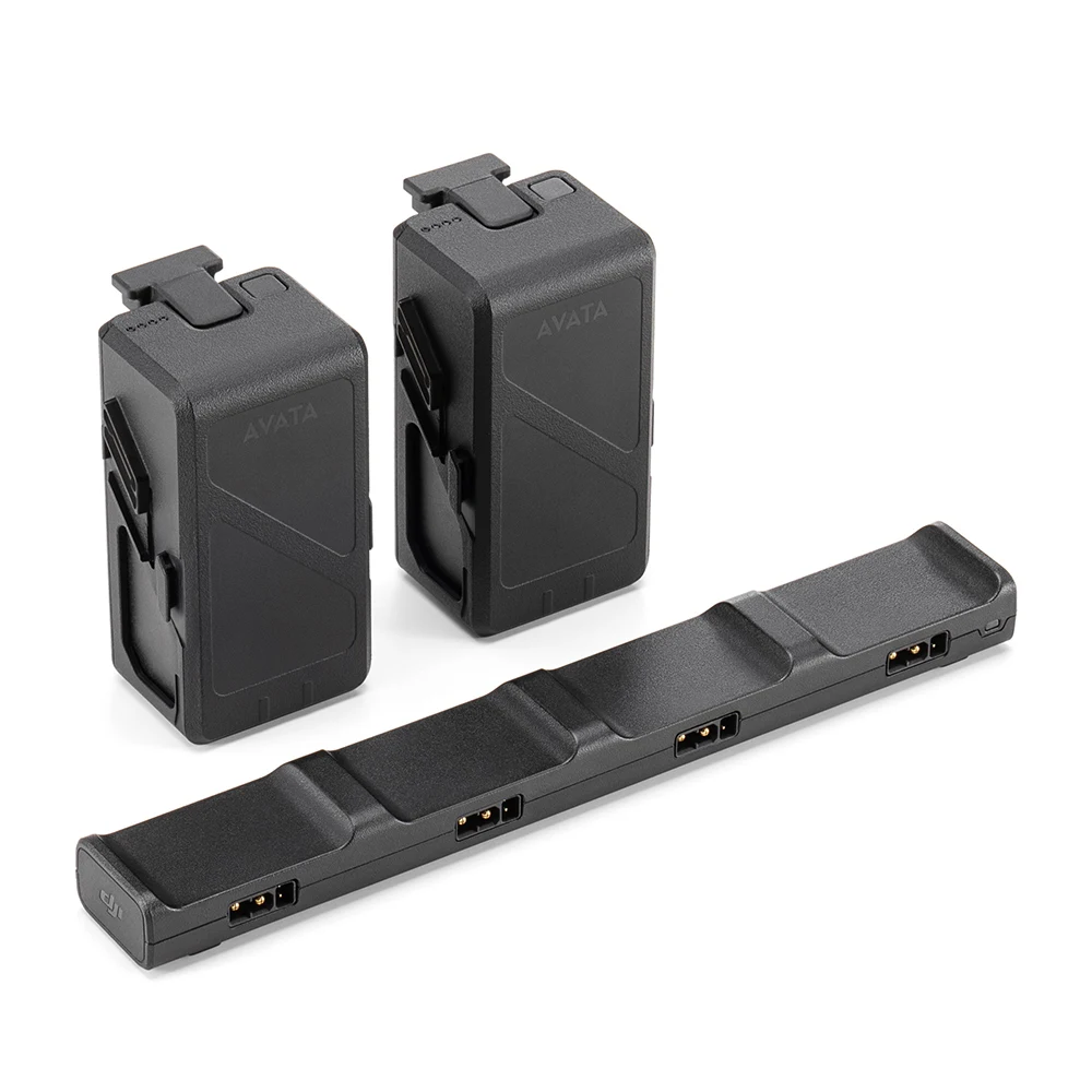 Комплект DJI Avata Fly More, оригинальные аксессуары FPV включают в себя 2 интеллектуальных полетных аккумулятора, зарядный концентратор для обеспечения достаточной мощности