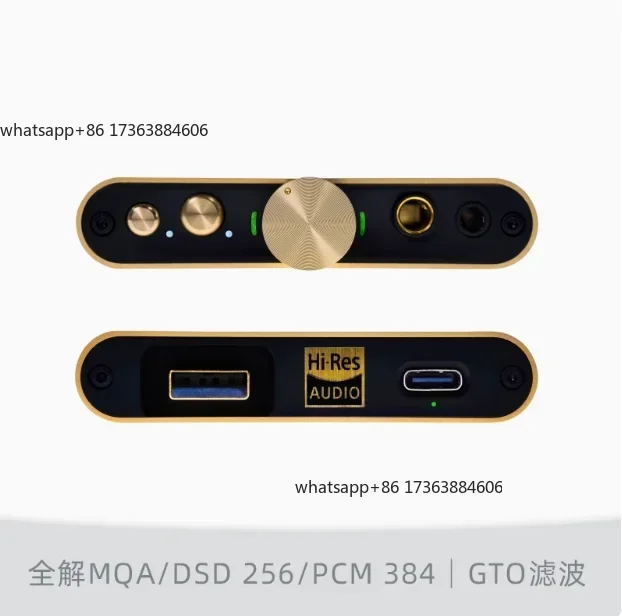 IFi HIP DAC Gold Magic Pot Portable Decoding Earamplifier Fully Balanced USB Decoding Amplifier 5