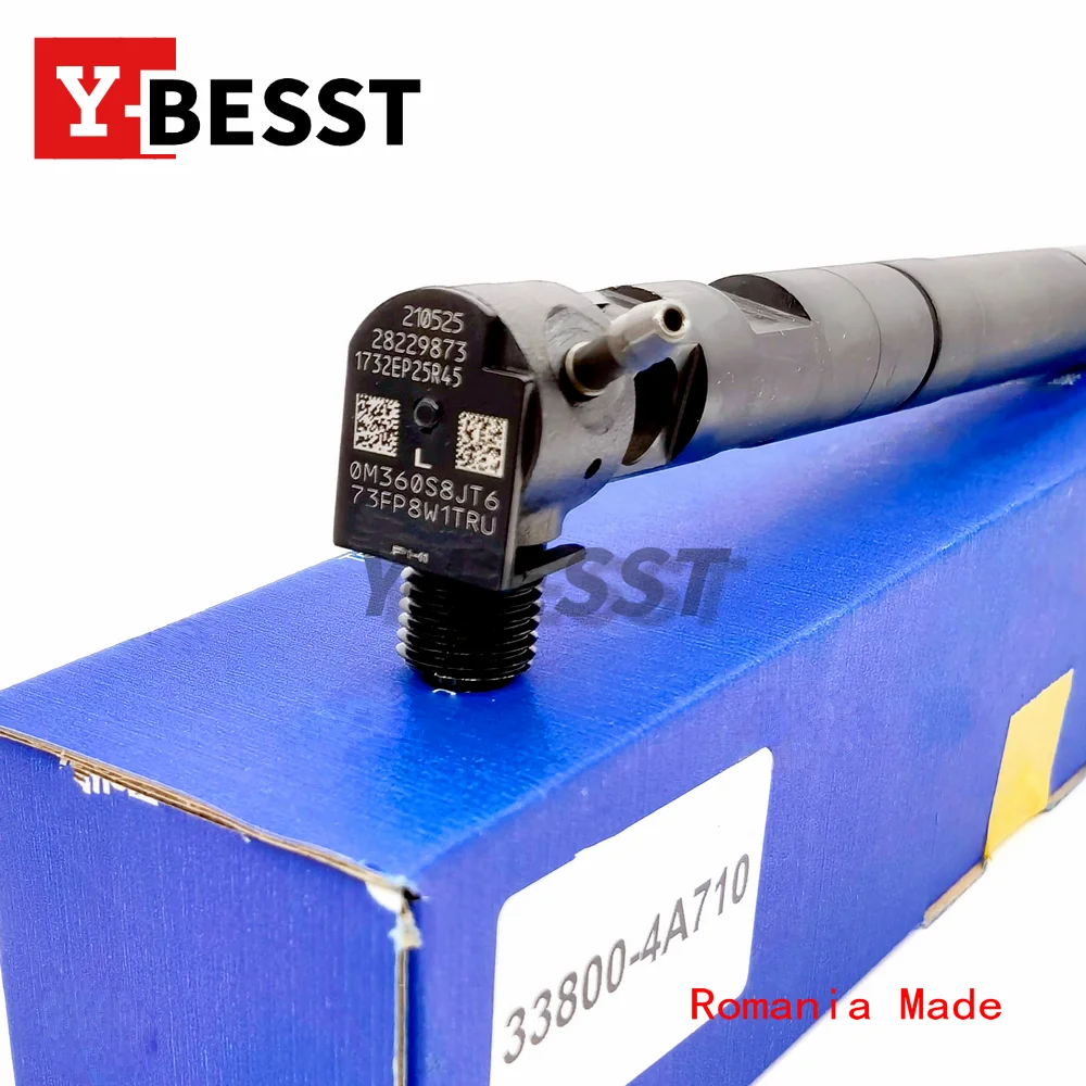 Diesel Fuel Common Rail Injector 33800-4A710  28229873 338004A710 OEM Fit For Hyundai Engine