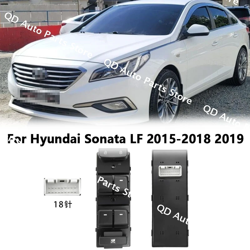 

OEM:93570-C1000 Electric Power Master Window Switch Control Button 1PC For Hyundai Sonata LF2015 2016 2017 2018 2019